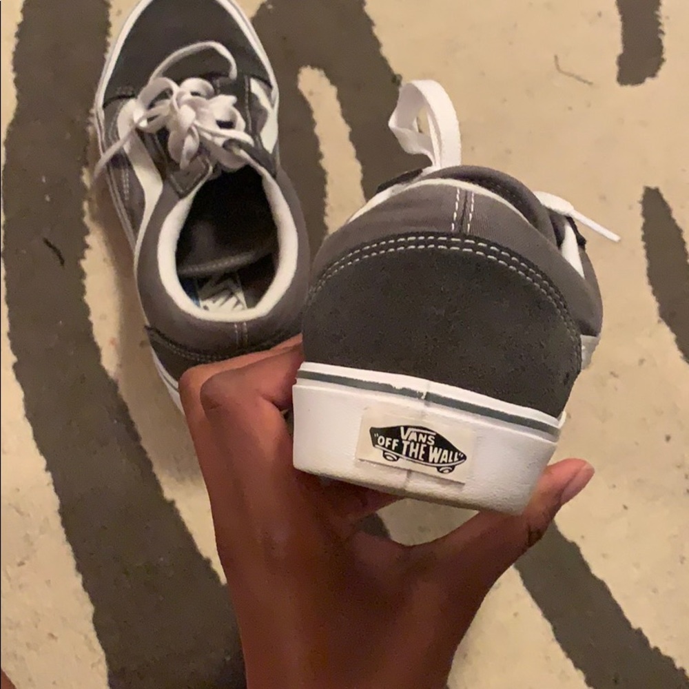 Grey old skool vans ultra crush - w 10 m 8.5